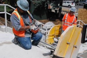 Electric Concrete Sawing